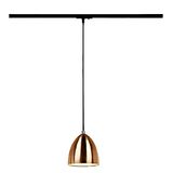 PARA CONE 14 Pendant lamp for 1 Phasen System GU10 kupfer