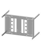 SIVACON S4 mounting plate 3VL5 up to 630A 4-pole  8PQ6000-3BA10