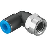 QSLF-1/8-8-B Push-in L-fitting