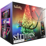 Twinkly Strings – 750 RGB Lights String, Black Wire, Plug Type F