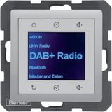 Radio Touch  UP DAB+ Q.x alu velvety