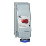 ABB360MF6W Switched interlocked socket outlet UL/CSA
