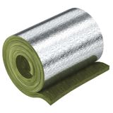 MIW-MA Mineral wool w. aluminium foil for sectional insualtion 6100x500x30