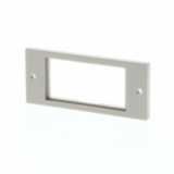 Flush mounting adapter for H7E, panel cut-out 45.3 x 26 mm H7E 9001A