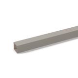 LE 1515 sgr  Channel LE, for cable storage, 2000x15x15, stone grey, Polyvinyl chloride