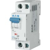 Miniature circuit breaker (MCB), 20 A, 1p+N, characteristic: D