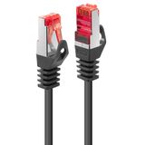 3m Cat.6 S/FTP Network Cable, Black RJ45, M/M, 250MHz, Copper, 28AWG