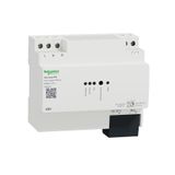 Power supply, Spacelogic KNX, REG-K/1280 mA, white