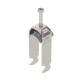 BS-H2-K-28 A2 Clamp clip 2056 double 22-28mm