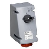 ABB516MI6WN Industrial Switched Interlocked Socket Outlet UL/CSA