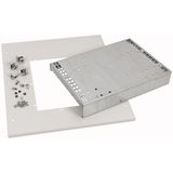 Mounting kit, for IZM63, 3/4p, fixed/withdrawable, EVEN+OPPO, +door, WxD=1350x800mm, grey