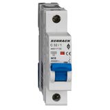 Miniature Circuit Breaker (MCB) AMPARO 10kA, C 32A, 1-pole