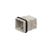 Contact insert (industry plug-in connectors), Male, 400 V, 10 A, Numbe