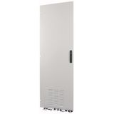 XR-MCCB-PIFT door, ventilated, H = 2000 mm, IP42, grey