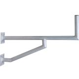 SAT Wall Mount,Walldist.=970mm,H=250mm,2x175x175,DM=50mm,Alu