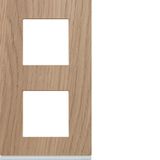 GALLERY FRAME 2x2 F. VERTICAL OAK WOOD