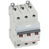 DX³6000 10kA high inlet and low outgoing screw circuit breaker 3P 400V~ - 25A - curve B - 3 modules