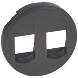 2X LOUDSPEAKER COVER GRAPHITE