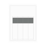 Adhesive cable-marking label 15x23mm, vinyl, white color for SmartPrint Plus