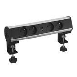 DBL-1B F4S 1C Deskbox with fastening clamp 325x71x78