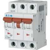 Miniature circuit breaker (MCB), 4 A, 3p, characteristic: D