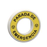 VERL,RING PARADA DE E, 230VAC ROOD