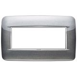 Round plate 5MBS Bright Atlantic grey