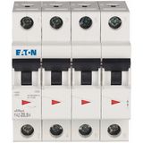 Miniature circuit breaker (MCB), 0.5 A, 4p, characteristic: Z