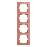 2514-947-507 b55 Frame 4-gang coral