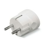 SINGLE ADAPTOR 2P+E 16A DUAL USE