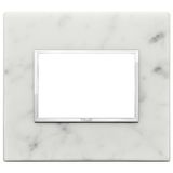Plate 3M stone Carrara white