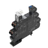 Relay socket, IP20, 12 V DC ±20 %, Free-wheeling diode, Reverse polari