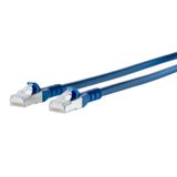 Patch cord Cat.6A AWG 26 10.0 m blue