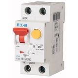 RCD/MCB combination, 10 A, 30 mA, MCB trip characteristic: B, 1p+N, RCD trip characteristic: A