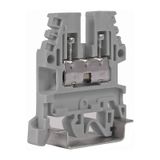 Screw terminal block for thermocouples connection, grey color