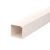 WDK25025CW  Wall and ceiling channel, with perforated bottom, 25x25x2000, cream white Polyvinyl chloride