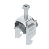 BS-N1-K-22 ALU Clamp clip 2056  16-22mm