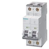 Miniature circuit breaker 230 V D=70 mm 25 kA acc. to EN 60947-2, 1-pole+N, D0.5