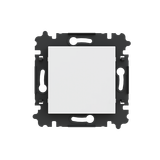 3902H-A00001 16W Cable Outlet / Blank Plate / Adapter Ring Blind plate None grey - Levit