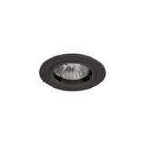 Twistlock GU10 Die-Cast Downlight Black Chrome