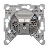 TV-FM socket outlet insert GEDU15