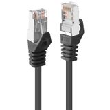 3m Cat.5e F/UTP Network Cable, Black RJ45, M/M, 100MHz, copper