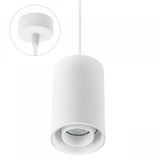 CHLOE GU10 SPOT SURFACE GU10 250V IP20 80x130MM WHITE ADJUSTABLE SUSPENDED