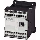 Contactor relay, 24 V DC, N/O = Normally open: 3 N/O, N/C = Normally closed: 1 NC, Spring-loaded terminals, DC operation