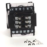 Allen-Bradley, 1497B - CCT, 500VA, 240x480V 60Hz Primary-120/240V Secondary, 2 Primary - 1 Secondary Fuse Blocks