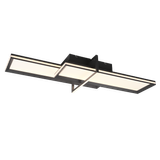 Charleston LED ceiling lamp anthracite