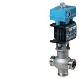 MXG461S32-12 - Mixing/2-port magnetic control valve, external thread, PN16, DN32, kvs 12, AC / DC 24 V, DC 0/2...10 V / 4...20 mA