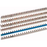 Busbars, np, angled blue, 16mm²