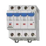 Miniature Circuit Breaker (MCB) B, 25A, 4-pole, 6kA