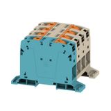 Feed-through terminal block, PUSH IN, 95 mm², 1000 V, 232 A